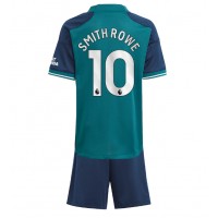Otroški Nogometni dresi Arsenal Emile Smith Rowe #10 Tretji 2023-24 Kratek Rokav (+ Kratke hlače)